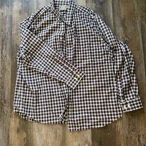 Men's Duluth Checkered Shirt - Blue and Red